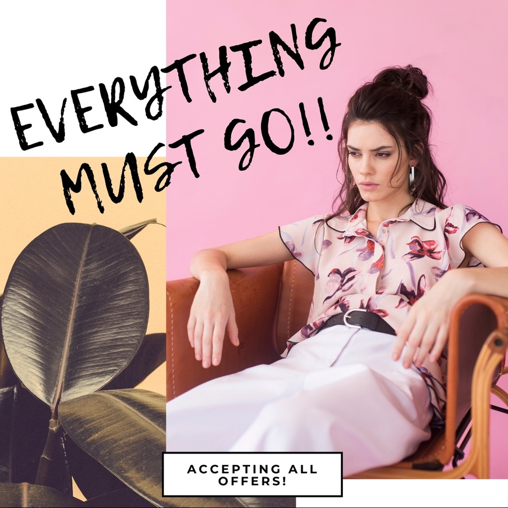 MOVING SALE!